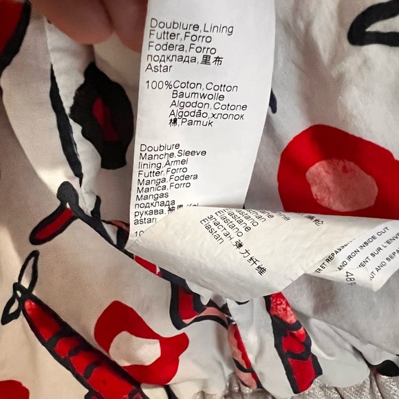 Catimini girls “chic” reversible jacket size 7Y - Picture 11 of 11